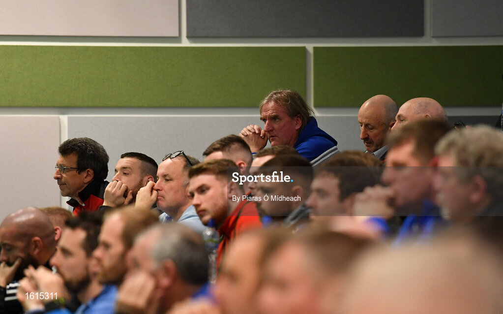 24 November 2018; Finn Harps manager Ollie Horgan during the 2018 FAI Coach Education Conference at IT Carlow in Carlow. Photo by Piaras Ó Mídheach/Sportsfile
