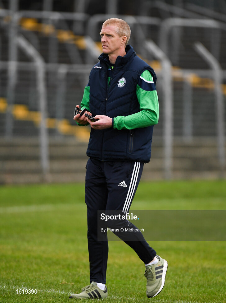 2 December 2018; Ballyhale Shamrocks manager Henry Shefflin before the AIB Leinster GAA Hurling Senior Club Championship Final match Ballyboden St Enda's and Ballyhale Shamrocks at Netwatch Cullen Park in Carlow. Photo by Piaras Ó Mídheach/Sportsfile