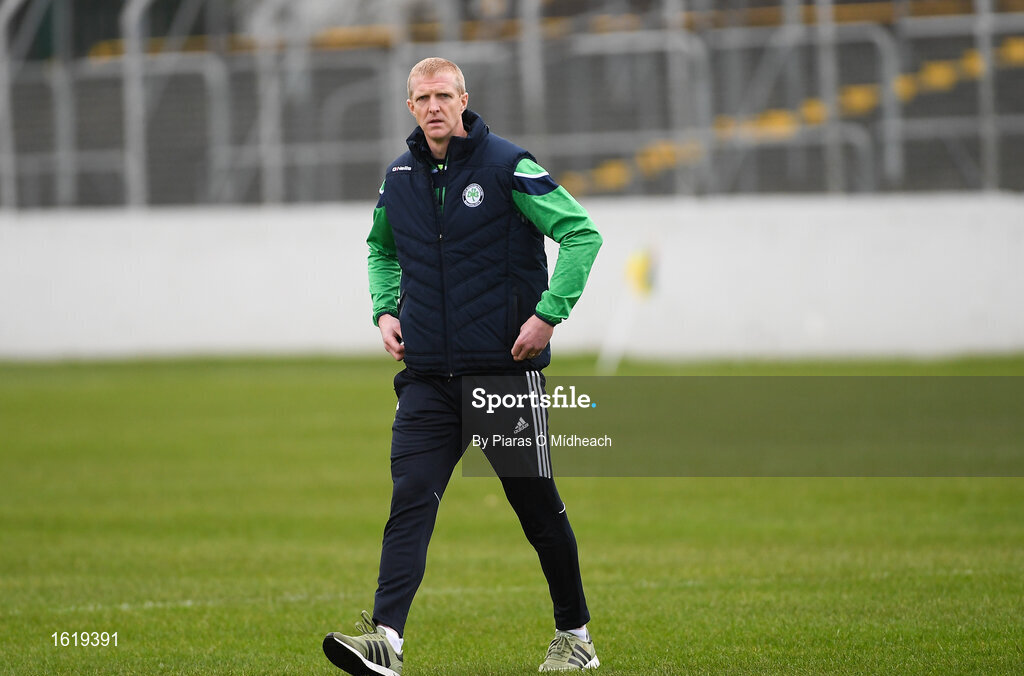 2 December 2018; Ballyhale Shamrocks manager Henry Shefflin before the AIB Leinster GAA Hurling Senior Club Championship Final match Ballyboden St Enda's and Ballyhale Shamrocks at Netwatch Cullen Park in Carlow. Photo by Piaras Ó Mídheach/Sportsfile