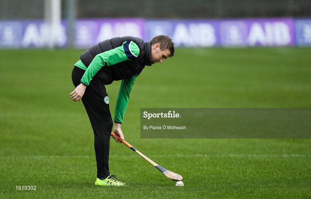 2 December 2018; Joey Holden of Ballyhale Shamrocks on the pitch before the AIB Leinster GAA Hurling Senior Club Championship Final match Ballyboden St Enda's and Ballyhale Shamrocks at Netwatch Cullen Park in Carlow. Photo by Piaras Ó Mídheach/Sportsfile