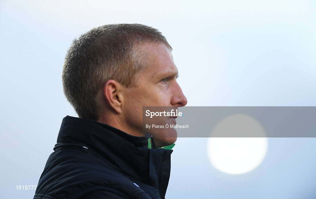 2 December 2018; Ballyhale Shamrocks manager Henry Shefflin during the AIB Leinster GAA Hurling Senior Club Championship Final match Ballyboden St Enda's and Ballyhale Shamrocks at Netwatch Cullen Park in Carlow. Photo by Piaras Ó Mídheach/Sportsfile