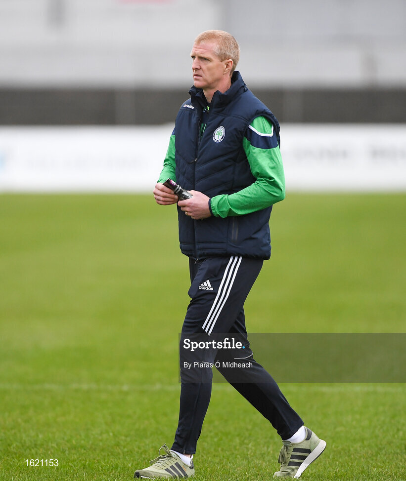 2 December 2018; Ballyhale Shamrocks manager Henry Shefflin before the AIB Leinster GAA Hurling Senior Club Championship Final match Ballyboden St Enda's and Ballyhale Shamrocks at Netwatch Cullen Park in Carlow. Photo by Piaras Ó Mídheach/Sportsfile