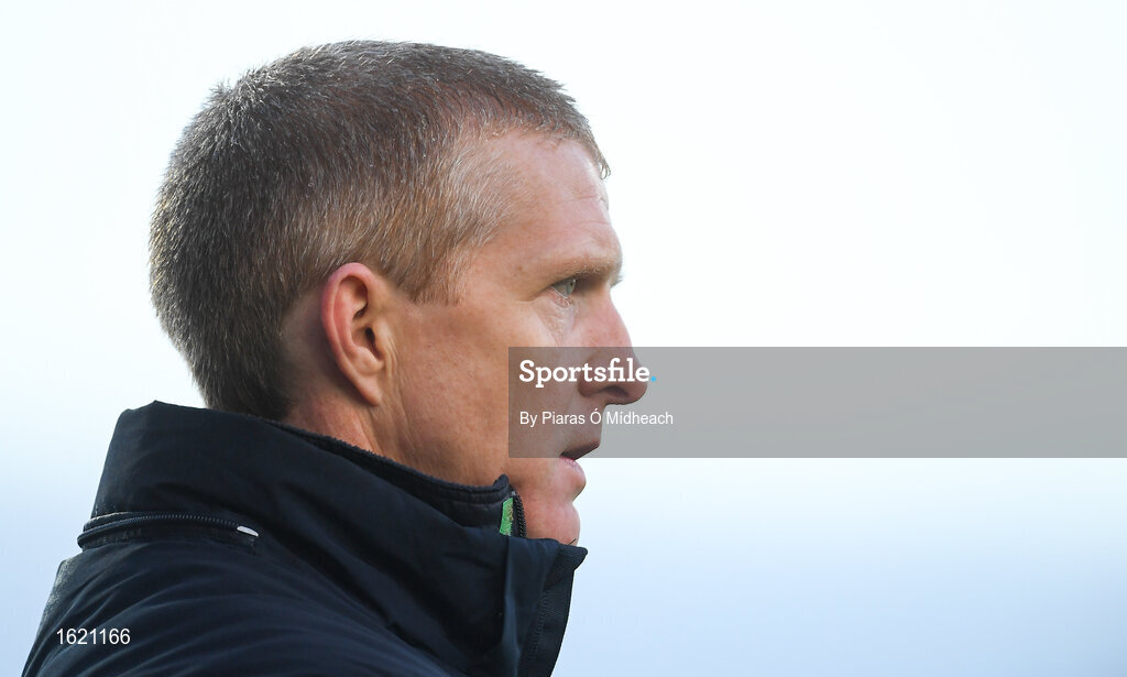 2 December 2018; Ballyhale Shamrocks manager Henry Shefflin during the AIB Leinster GAA Hurling Senior Club Championship Final match Ballyboden St Enda's and Ballyhale Shamrocks at Netwatch Cullen Park in Carlow. Photo by Piaras Ó Mídheach/Sportsfile