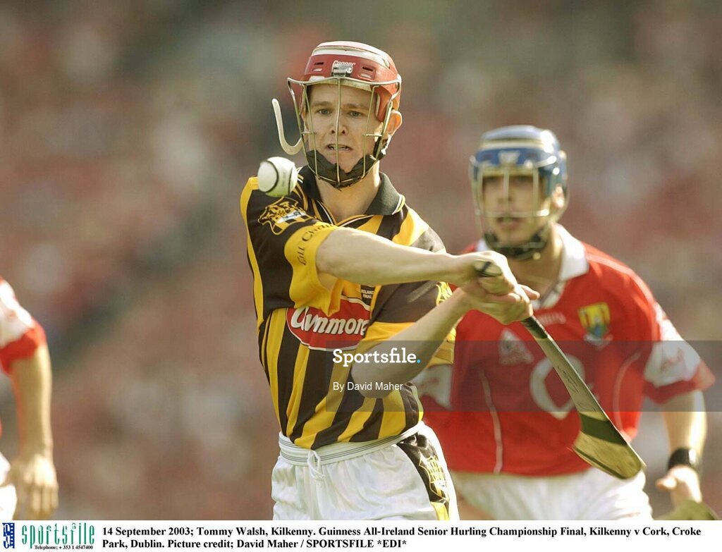 14 September 2003; Tommy Walsh, Kilkenny. Guinness All-Ireland Senior Hurling Championship Final, Kilkenny v Cork, Croke Park, Dublin. Picture credit; David Maher / SPORTSFILE *EDI*