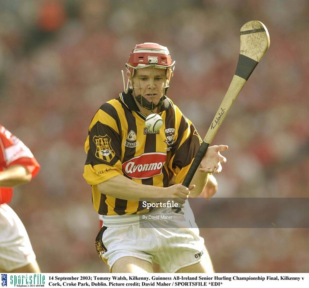 14 September 2003; Tommy Walsh, Kilkenny. Guinness All-Ireland Senior Hurling Championship Final, Kilkenny v Cork, Croke Park, Dublin. Picture credit; David Maher / SPORTSFILE *EDI*