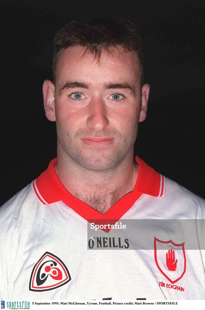 5 September 1995; Matt McGleenan, Tyrone. Football. Picture credit; Matt Browne / SPORTSFILE