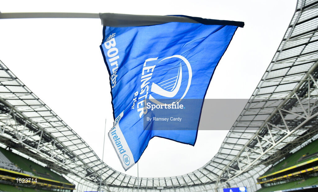 15 December 2018; A general view of the Aviva Stadium ahead of the Heineken Champions Cup Pool 1 Round 4 match between Leinster and Bath at the Aviva Stadium in Dublin. Photo by Ramsey Cardy/Sportsfile