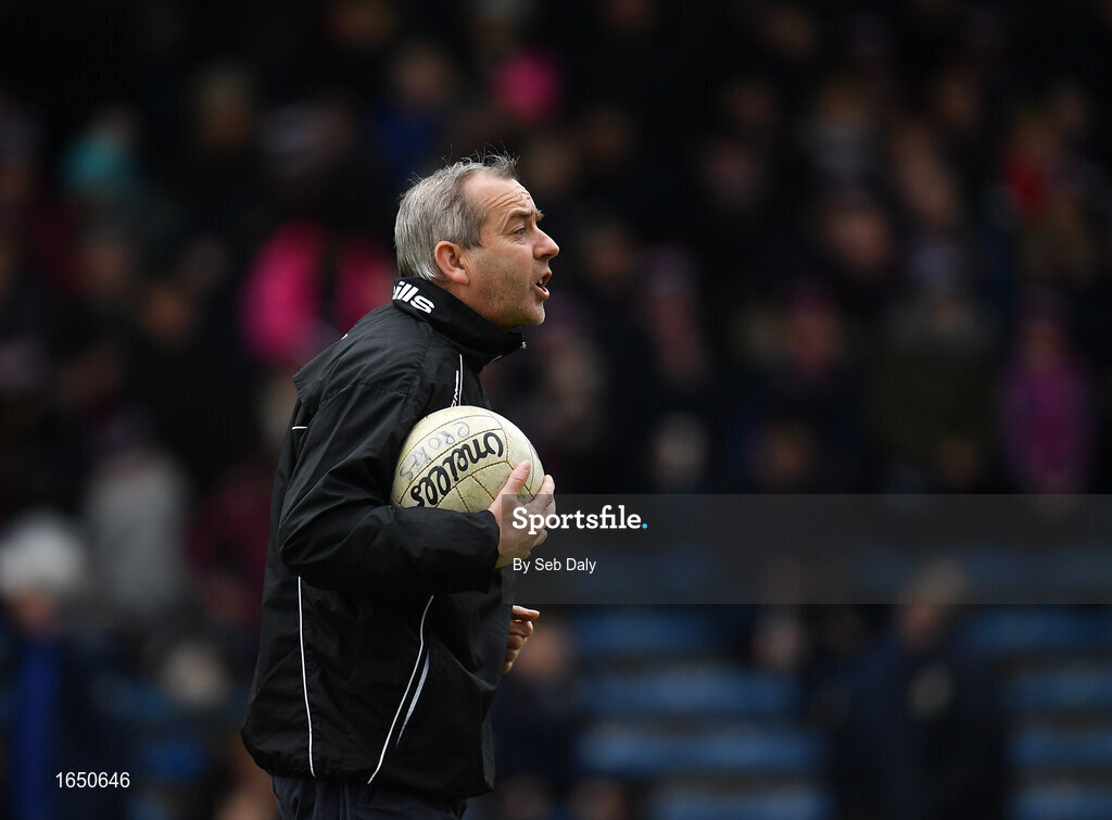 16 February 2019; Dr Crokes manager Pat O'Shea prior to the AIB GAA Football All-Ireland Senior Club Championship Semi-Final match between Mullinalaghta St Columba’s and Dr Crokes at Semple Stadium in Thurles, Tipperary. Photo by Seb Daly/Sportsfile
