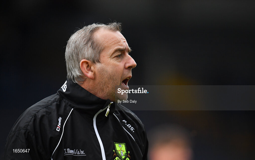 16 February 2019; Dr Crokes manager Pat O'Shea prior to the AIB GAA Football All-Ireland Senior Club Championship Semi-Final match between Mullinalaghta St Columba’s and Dr Crokes at Semple Stadium in Thurles, Tipperary. Photo by Seb Daly/Sportsfile
