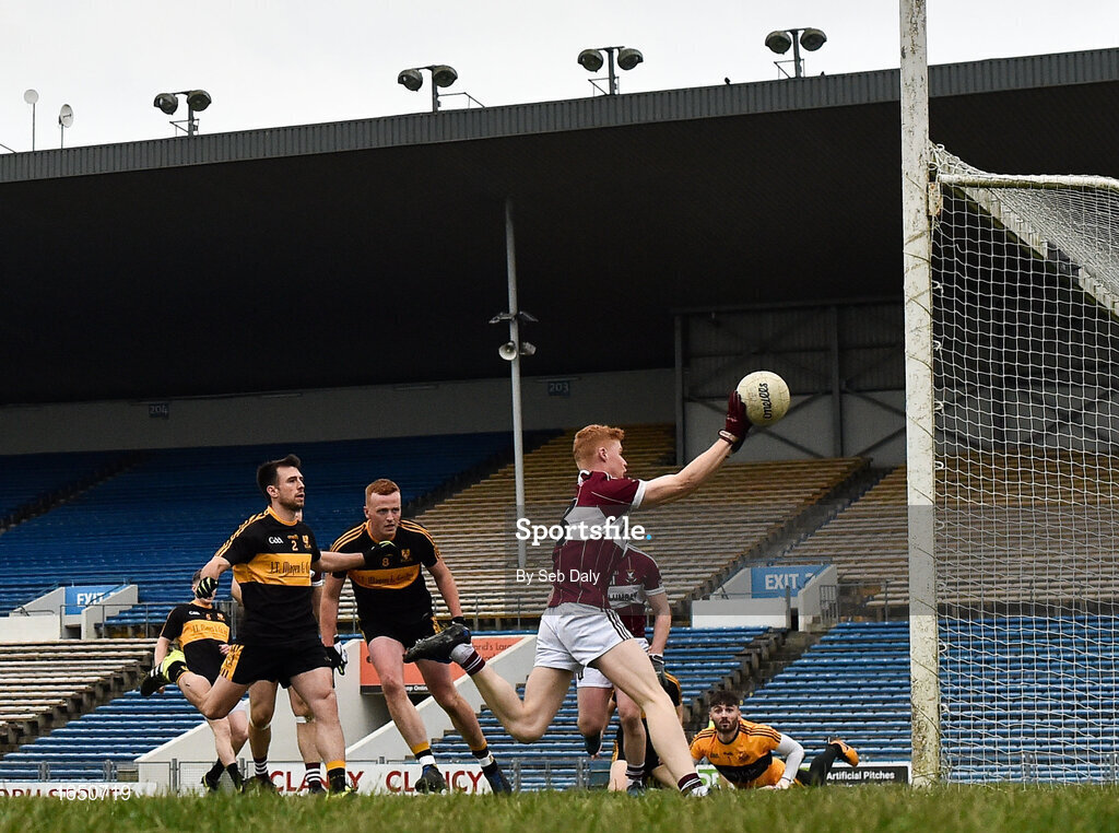 16 February 2019; Jayson Matthews of Mullinalaghta St Columba's scores his side's second goal of the game during the AIB GAA Football All-Ireland Senior Club Championship Semi-Final match between Mullinalaghta St Columba’s and Dr Crokes at Semple Stadium in Thurles, Tipperary. Photo by Seb Daly/Sportsfile