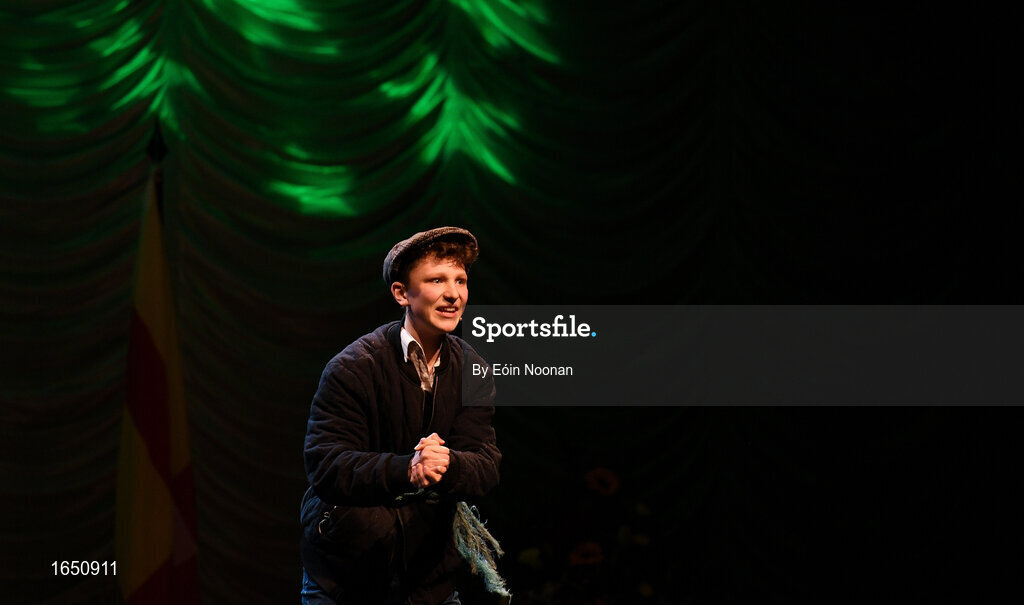 16 February 2019; Canice Ryan from Seán Treacy’s, Tipperary, representing Munster in the Aithriseoireacht catagory during the Cream of The Crop at Scór na nÓg All Ireland Finals at St Gerards De La Salle Secondary School in Castlebar, Co Mayo. Photo by Eóin Noonan/Sportsfile