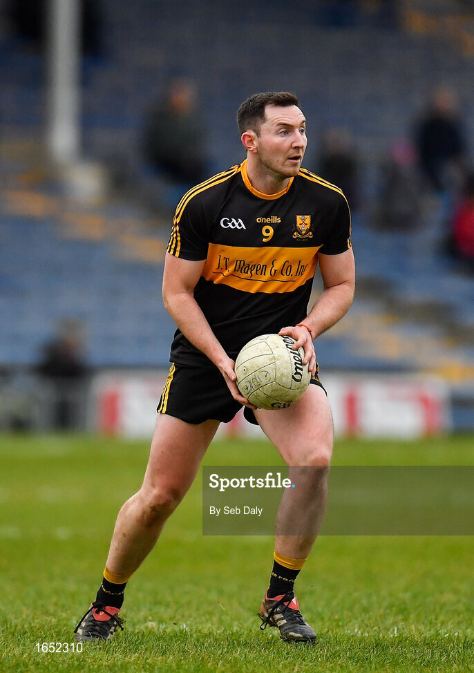 16 February 2019; Daithí Casey of Dr Crokes during the AIB GAA Football All-Ireland Senior Club Championship Semi-Final match between Mullinalaghta St Columba’s and Dr Crokes at Semple Stadium in Thurles, Tipperary. Photo by Seb Daly/Sportsfile