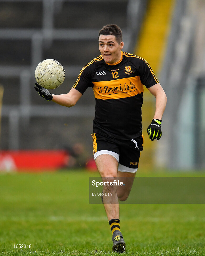16 February 2019; Brian Looney of Dr Crokes during the AIB GAA Football All-Ireland Senior Club Championship Semi-Final match between Mullinalaghta St Columba’s and Dr Crokes at Semple Stadium in Thurles, Tipperary. Photo by Seb Daly/Sportsfile
