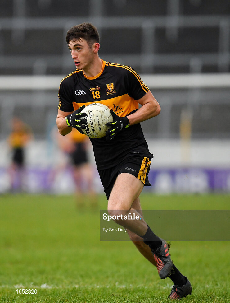 16 February 2019; David Shaw of Dr Crokes during the AIB GAA Football All-Ireland Senior Club Championship Semi-Final match between Mullinalaghta St Columba’s and Dr Crokes at Semple Stadium in Thurles, Tipperary. Photo by Seb Daly/Sportsfile