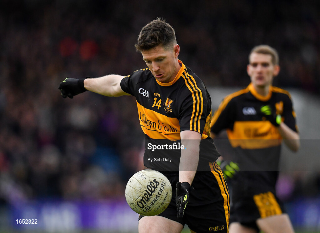 16 February 2019; Kieran O’Leary of Dr Crokes during the AIB GAA Football All-Ireland Senior Club Championship Semi-Final match between Mullinalaghta St Columba’s and Dr Crokes at Semple Stadium in Thurles, Tipperary. Photo by Seb Daly/Sportsfile