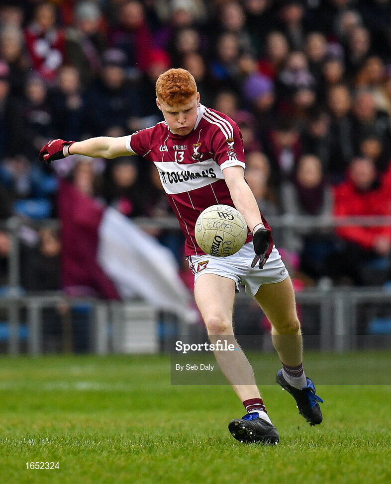 16 February 2019; Jayson Matthews of Mullinalaghta St Columba's during the AIB GAA Football All-Ireland Senior Club Championship Semi-Final match between Mullinalaghta St Columba’s and Dr Crokes at Semple Stadium in Thurles, Tipperary. Photo by Seb Daly/Sportsfile