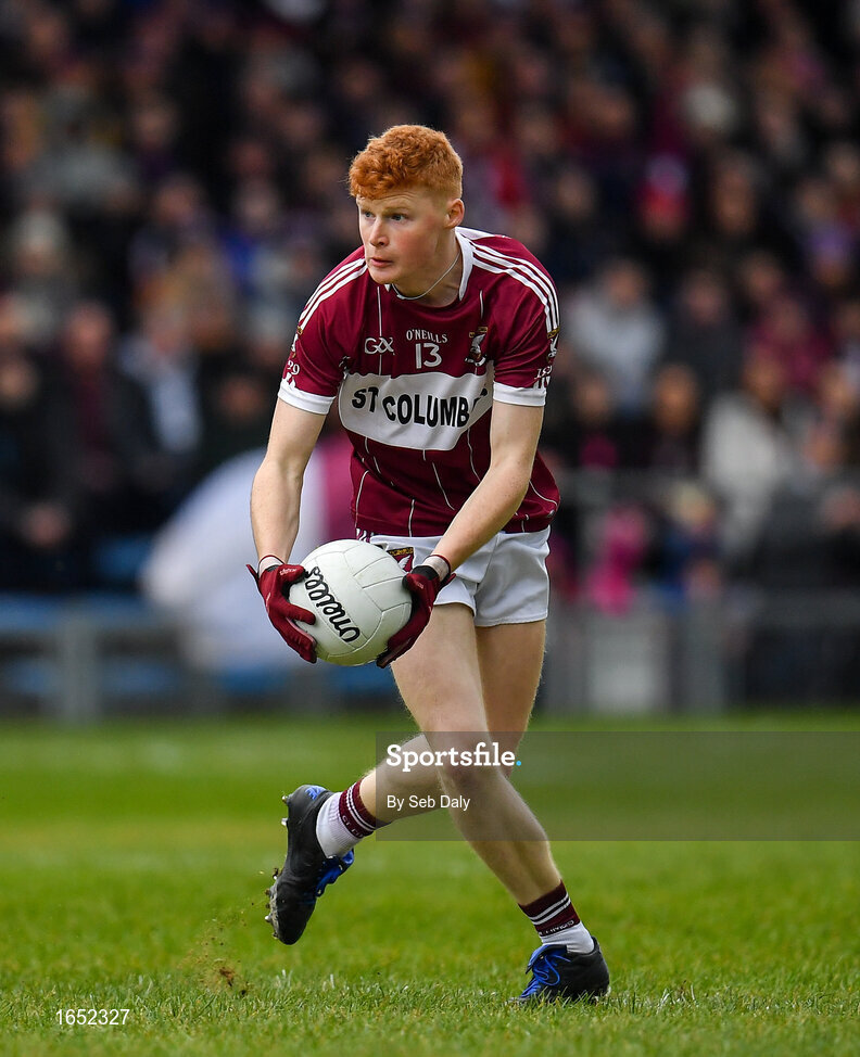 16 February 2019; Jayson Matthews of Mullinalaghta St Columba's during the AIB GAA Football All-Ireland Senior Club Championship Semi-Final match between Mullinalaghta St Columba’s and Dr Crokes at Semple Stadium in Thurles, Tipperary. Photo by Seb Daly/Sportsfile