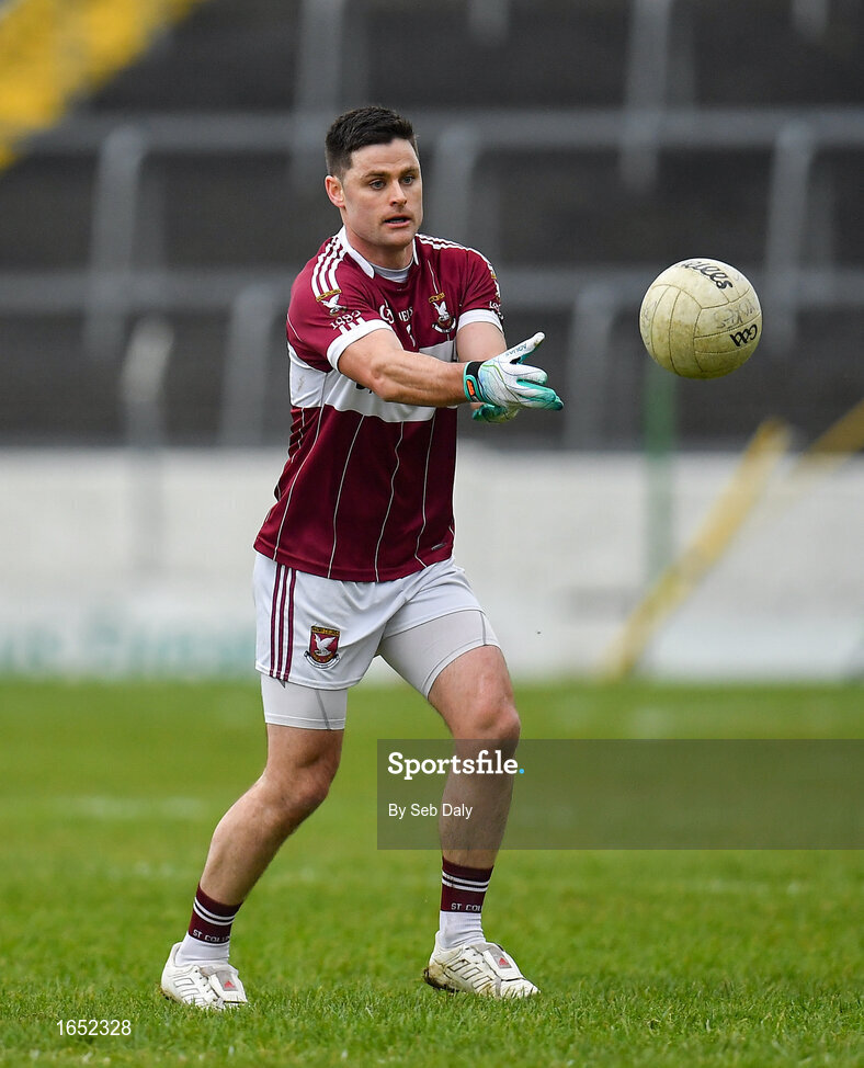16 February 2019; Shane Mulligan of Mullinalaghta St Columba's during the AIB GAA Football All-Ireland Senior Club Championship Semi-Final match between Mullinalaghta St Columba’s and Dr Crokes at Semple Stadium in Thurles, Tipperary. Photo by Seb Daly/Sportsfile