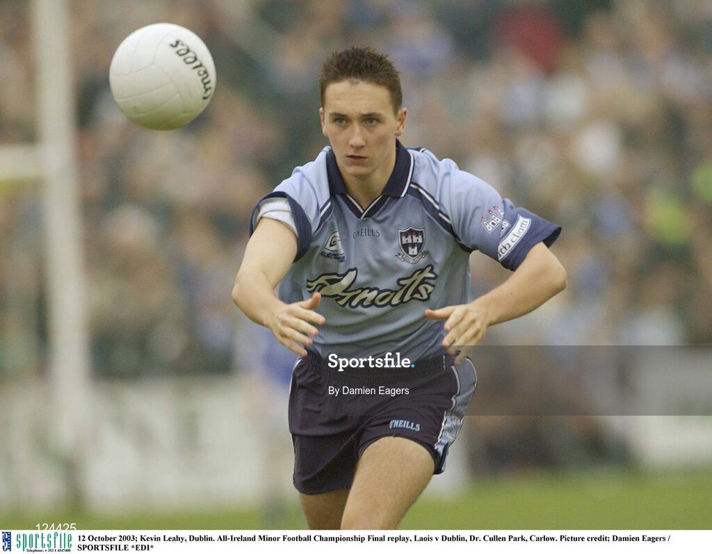12 October 2003; Kevin Leahy, Dublin. All-Ireland Minor Football Championship Final replay, Laois v Dublin, Dr. Cullen Park, Carlow. Picture credit; Damien Eagers / SPORTSFILE *EDI*