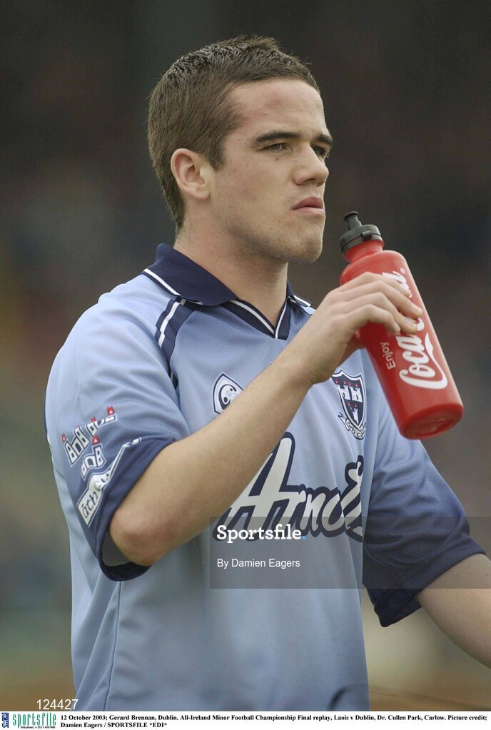 12 October 2003; Gerard Brennan, Dublin. All-Ireland Minor Football Championship Final replay, Laois v Dublin, Dr. Cullen Park, Carlow. Picture credit; Damien Eagers / SPORTSFILE *EDI*