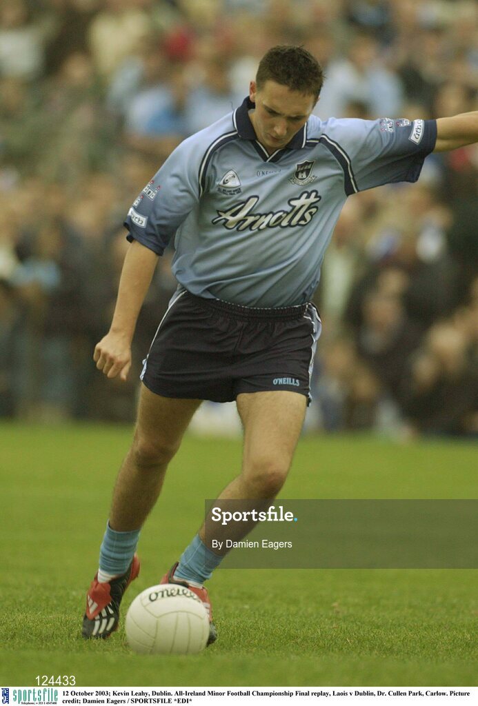 12 October 2003; Kevin Leahy, Dublin. All-Ireland Minor Football Championship Final replay, Laois v Dublin, Dr. Cullen Park, Carlow. Picture credit; Damien Eagers / SPORTSFILE *EDI*