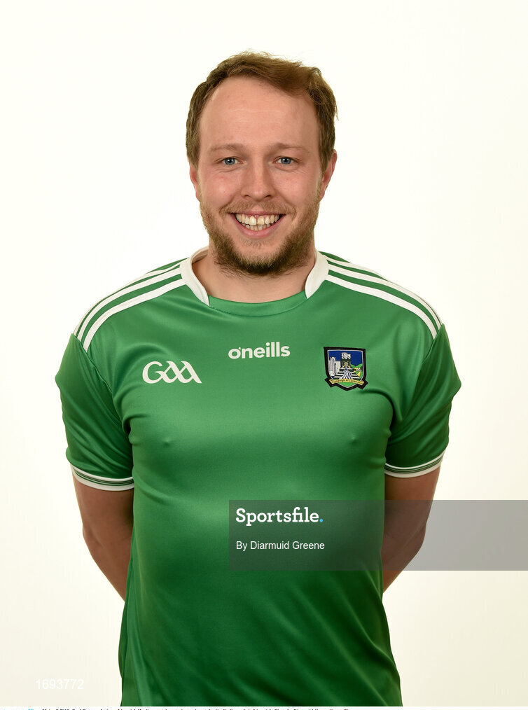 30 April 2019; Paul Browne during a Limerick Hurling squad portraits session at the Gaelic Grounds in Limerick. Photo by Diarmuid Greene/Sportsfile