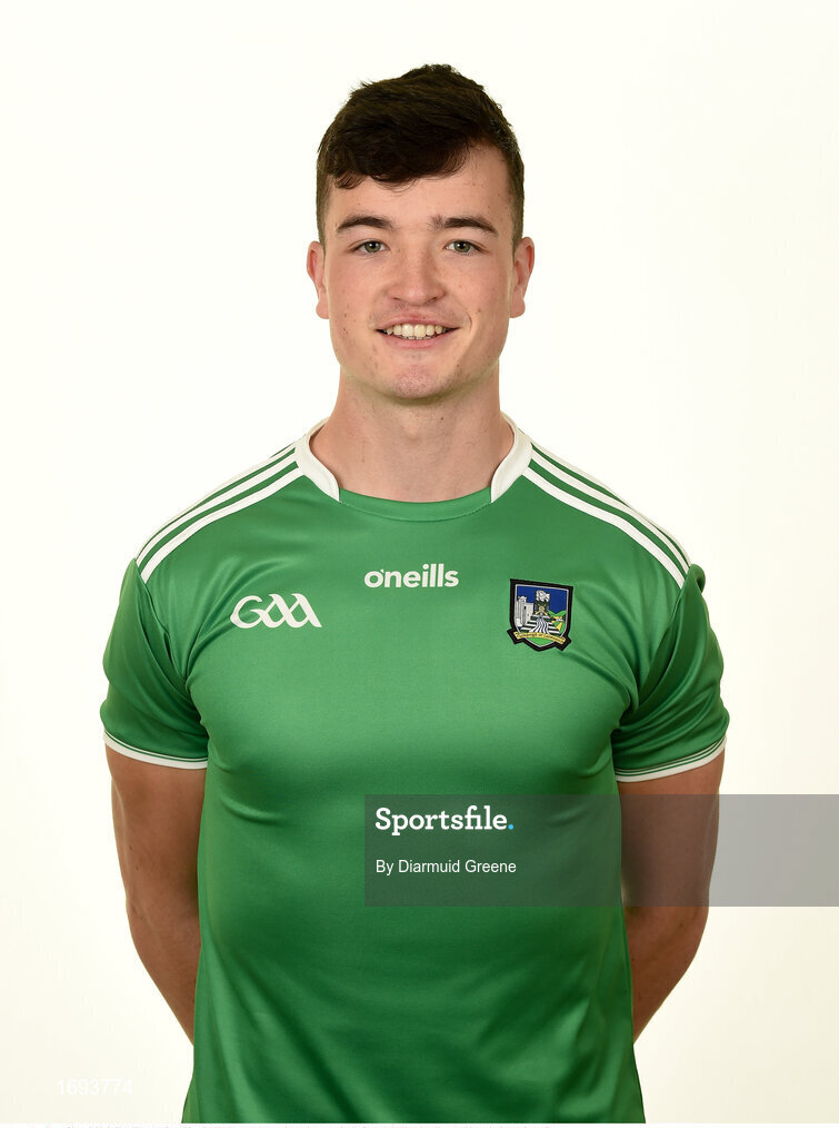 30 April 2019; Kyle Hayes during a Limerick Hurling squad portraits session at the Gaelic Grounds in Limerick. Photo by Diarmuid Greene/Sportsfile