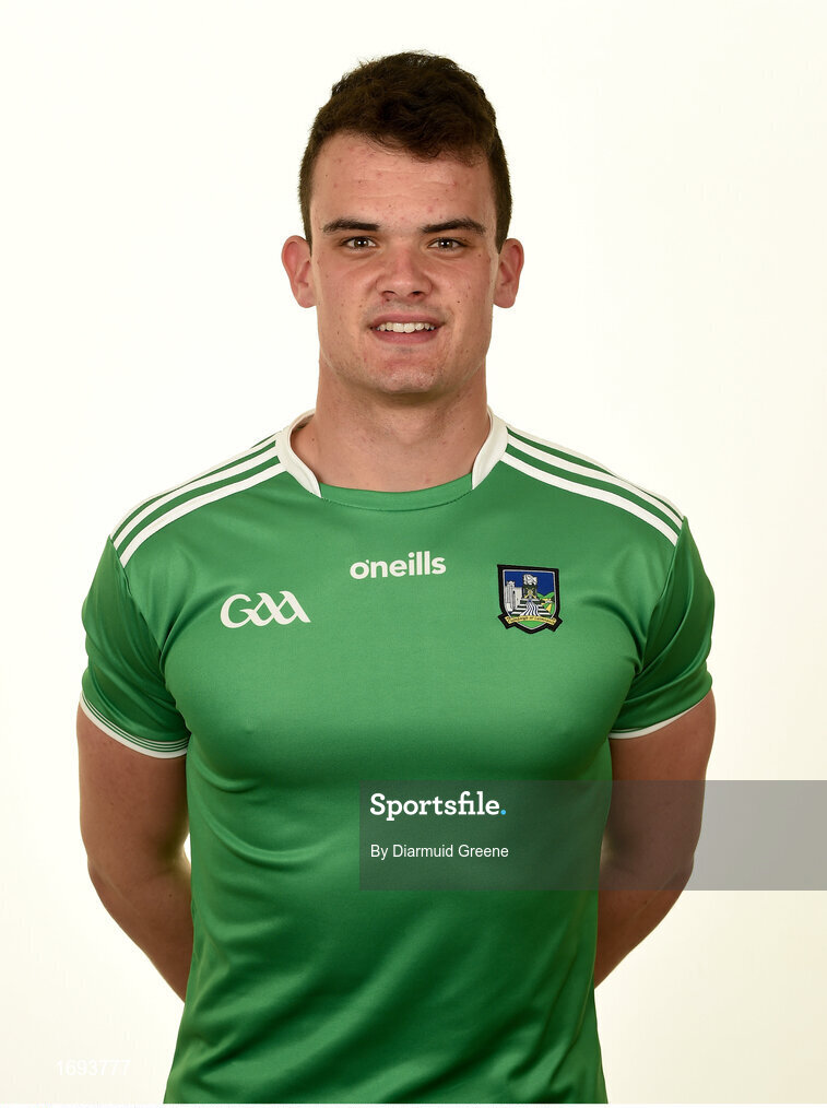 30 April 2019; Paddy O'Loughlin during a Limerick Hurling squad portraits session at the Gaelic Grounds in Limerick. Photo by Diarmuid Greene/Sportsfile