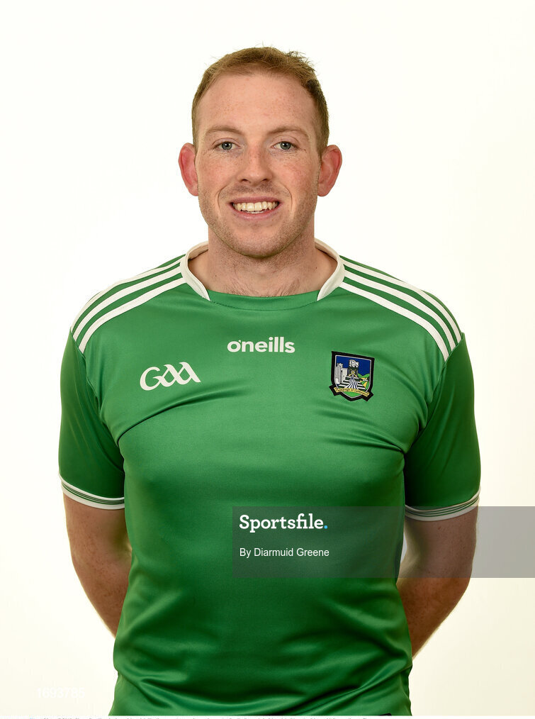 30 April 2019; Shane Dowling during a Limerick Hurling squad portraits session at the Gaelic Grounds in Limerick. Photo by Diarmuid Greene/Sportsfile