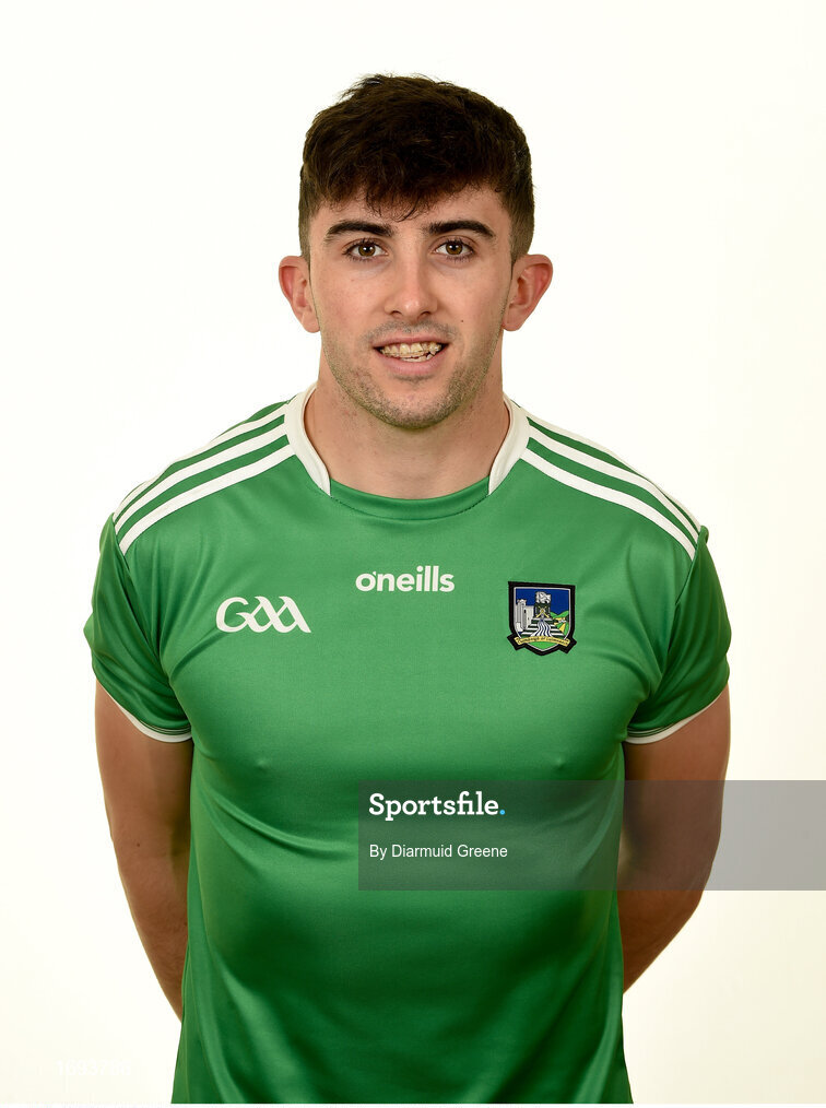 30 April 2019; Aaron Gillane during a Limerick Hurling squad portraits session at the Gaelic Grounds in Limerick. Photo by Diarmuid Greene/Sportsfile