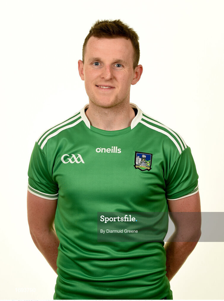 30 April 2019; David Dempsey during a Limerick Hurling squad portraits session at the Gaelic Grounds in Limerick. Photo by Diarmuid Greene/Sportsfile