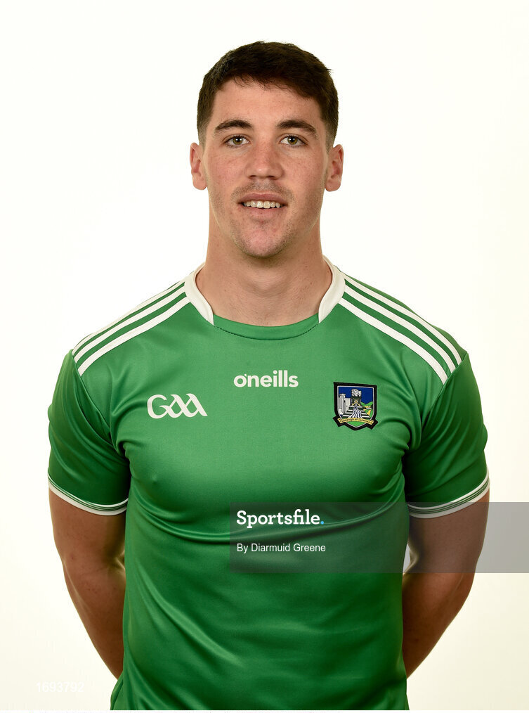30 April 2019; Sean Finn during a Limerick Hurling squad portraits session at the Gaelic Grounds in Limerick. Photo by Diarmuid Greene/Sportsfile