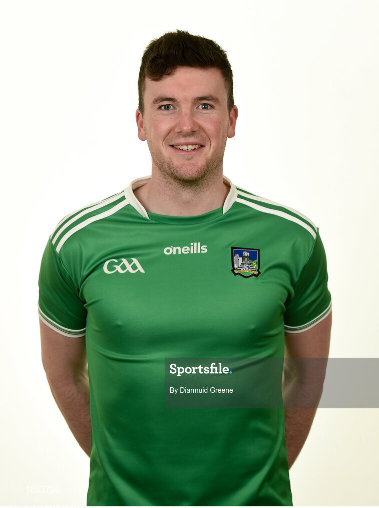 30 April 2019; Declan Hannon during a Limerick Hurling squad portraits session at the Gaelic Grounds in Limerick. Photo by Diarmuid Greene/Sportsfile