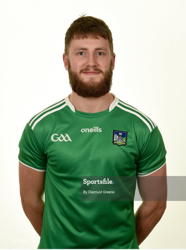 30 April 2019; Seamus Flanagan during a Limerick Hurling squad portraits session at the Gaelic Grounds in Limerick. Photo by Diarmuid Greene/Sportsfile
