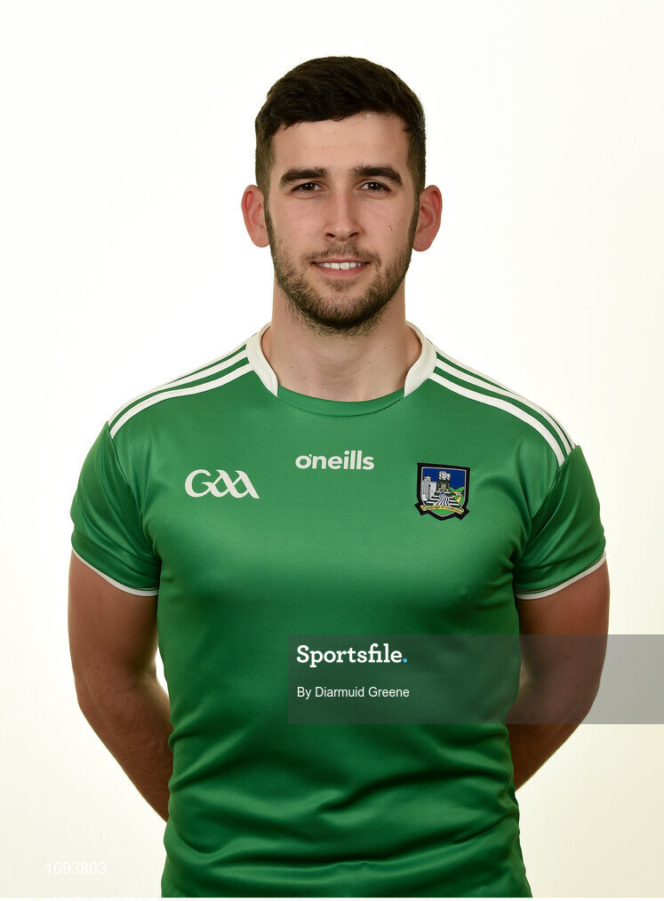 30 April 2019; William O'Meara during a Limerick Hurling squad portraits session at the Gaelic Grounds in Limerick. Photo by Diarmuid Greene/Sportsfile
