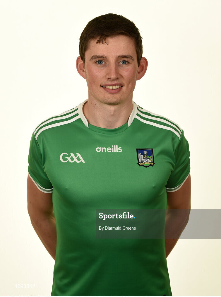 30 April 2019; Gearoid Hegarty during a Limerick Hurling squad portraits session at the Gaelic Grounds in Limerick. Photo by Diarmuid Greene/Sportsfile