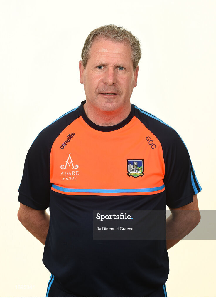 30 April 2019; Ger O'Connell, kitman, during a Limerick Hurling squad portraits session at the Gaelic Grounds in Limerick. Photo by Diarmuid Greene/Sportsfile