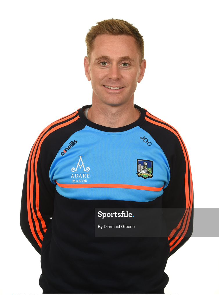 30 April 2019; Joe O'Connor, strength and conditioning coach, during a Limerick Hurling squad portraits session at the Gaelic Grounds in Limerick. Photo by Diarmuid Greene/Sportsfile