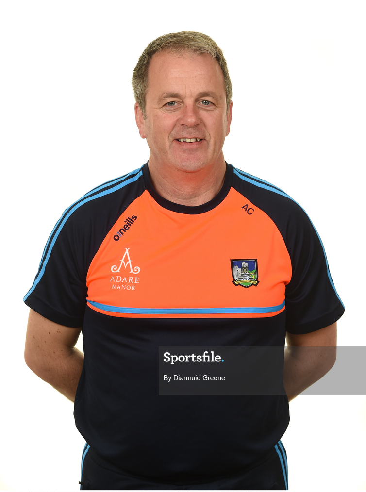 30 April 2019; Alan Cunningham, coach/selector, during a Limerick Hurling squad portraits session at the Gaelic Grounds in Limerick. Photo by Diarmuid Greene/Sportsfile