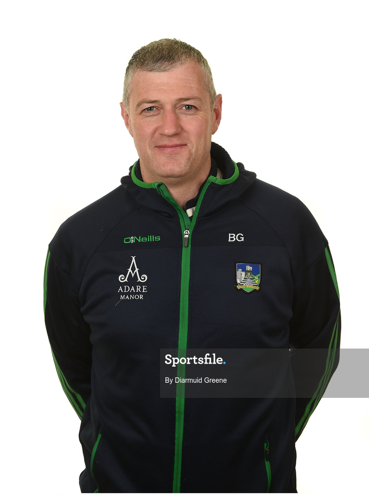 30 April 2019; Brian Geary, coach/selector, during a Limerick Hurling squad portraits session at the Gaelic Grounds in Limerick. Photo by Diarmuid Greene/Sportsfile
