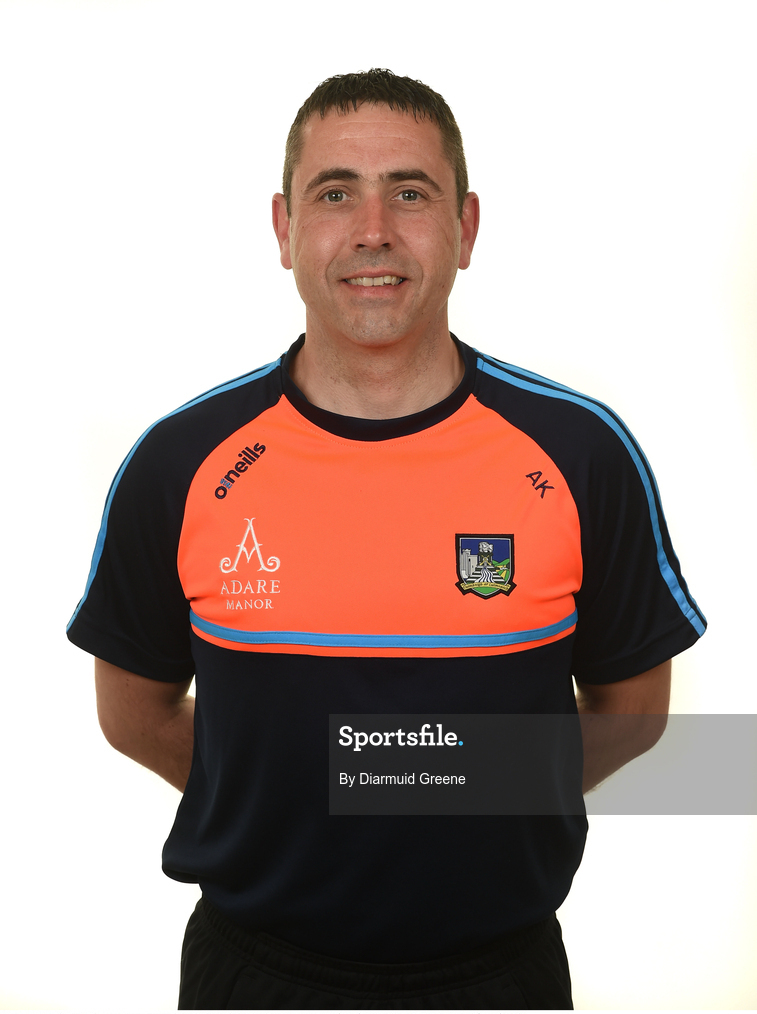 30 April 2019; Adrian Kearns, masseur, during a Limerick Hurling squad portraits session at the Gaelic Grounds in Limerick. Photo by Diarmuid Greene/Sportsfile