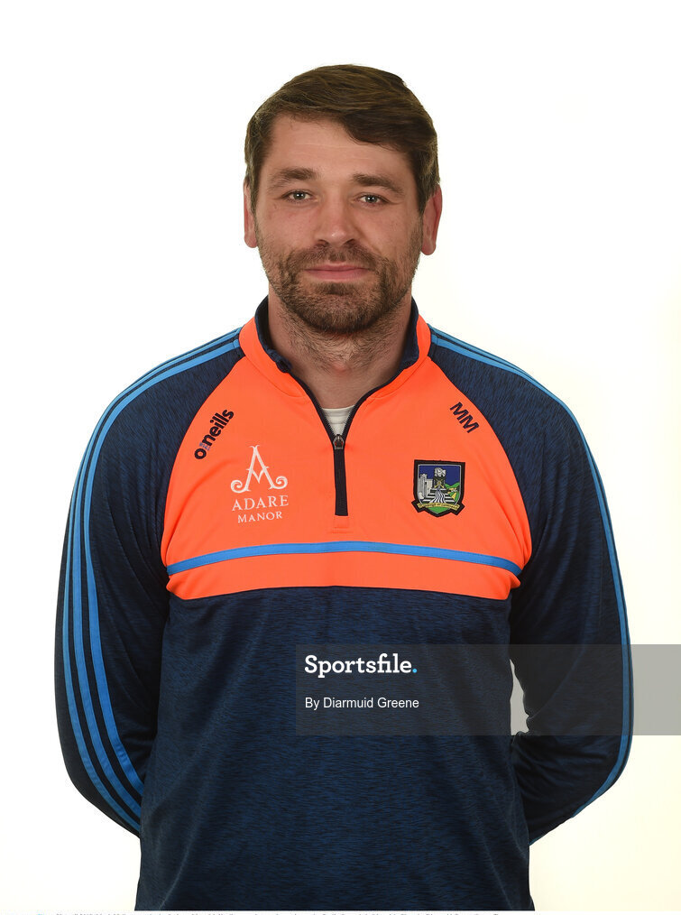 30 April 2019; Mark Melbourne, physio, during a Limerick Hurling squad portraits session at the Gaelic Grounds in Limerick. Photo by Diarmuid Greene/Sportsfile