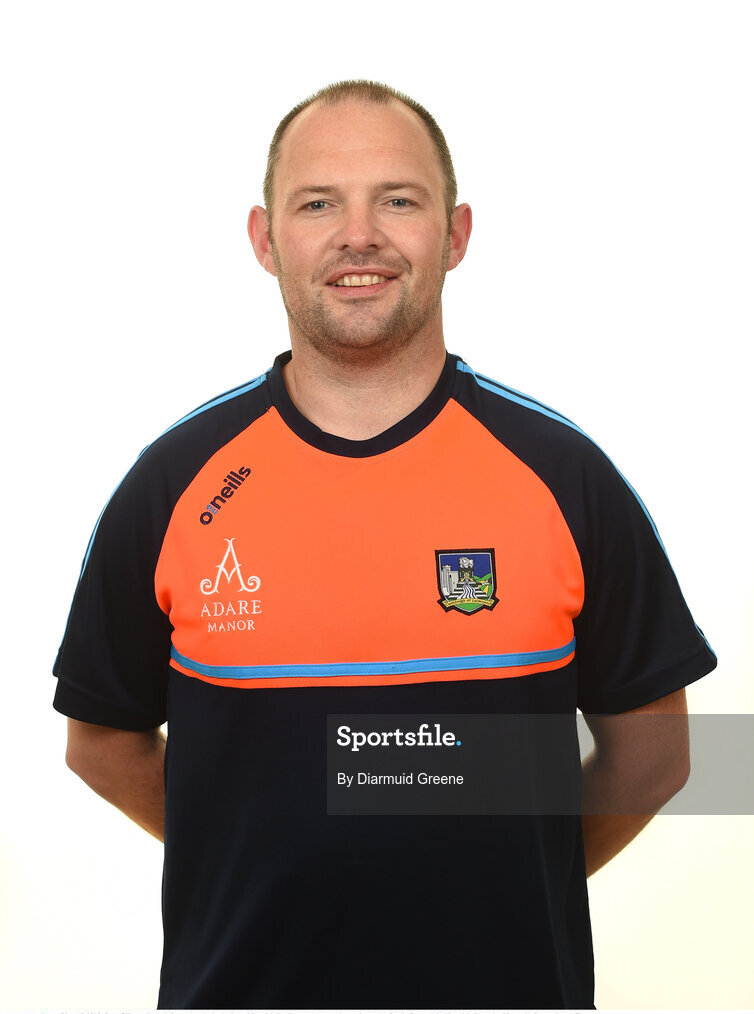 30 April 2019; Sean O'Donnell, statistics and analysis, during a Limerick Hurling squad portraits session at the Gaelic Grounds in Limerick. Photo by Diarmuid Greene/Sportsfile
