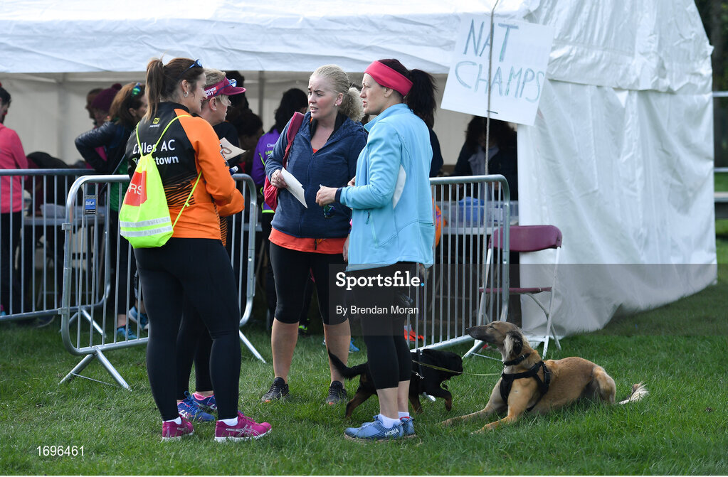 4 May 2019; Competitors at the Irish Runner 5k in conjunction with the AAI National 5k Championships, Phoenix Park in Dublin. Photo by Brendan Moran/Sportsfile