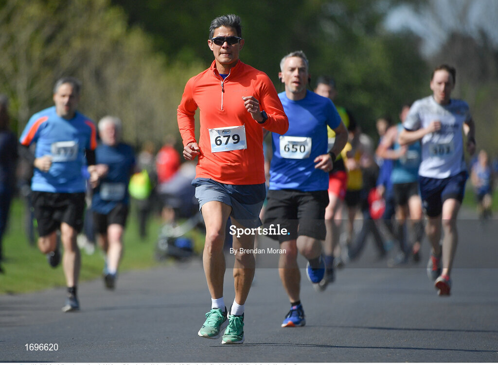 4 May 2019; Octavio Hernandez competing at the Irish Runner 5k in conjunction with the AAI National 5k Championships, Phoenix Park in Dublin. Photo by Brendan Moran/Sportsfile