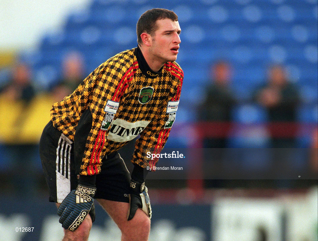 9 November 1997; Noel Mooney of Cork City during the Harp Lager National League Premier Division match between Shamrock Rovers and Cork City at Tolka Park in Dublin. Photo by Brendan Moran/Sportsfile