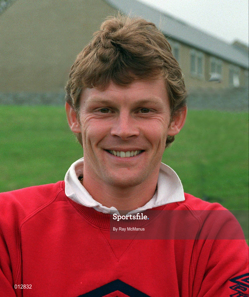 1 October 1995; Sligo Rovers manager Steve Cotterill prior to the Bord Gáis National League Premier Division match between UCD and Sligo Rovers at Belfield Bowl in UCD, Dublin. Photo by Ray McManus/Sportsfile