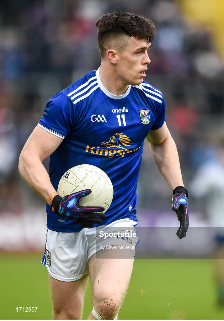 18 May 2019; Dara McVeety of Cavan during the Ulster GAA Football Senior Championship quarter-final match between Cavan and Monaghan at Kingspan Breffni in Cavan. Photo by Oliver McVeigh/Sportsfile