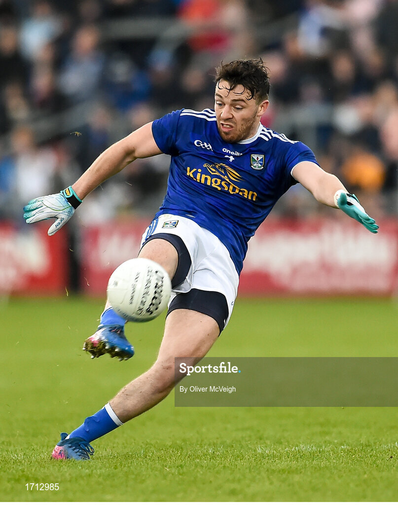 18 May 2019; Conor Moynagh of Cavan during the Ulster GAA Football Senior Championship quarter-final match between Cavan and Monaghan at Kingspan Breffni in Cavan. Photo by Oliver McVeigh/Sportsfile