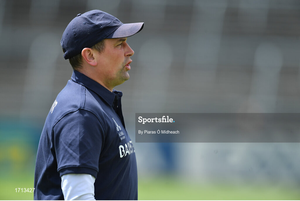 19 May 2019; Limerick manager Diarmuid Mullins before the Electric Ireland Munster Minor Hurling Championship match between Limerick and Cork at the LIT Gaelic Grounds in Limerick. Photo by Piaras Ó Mídheach/Sportsfile